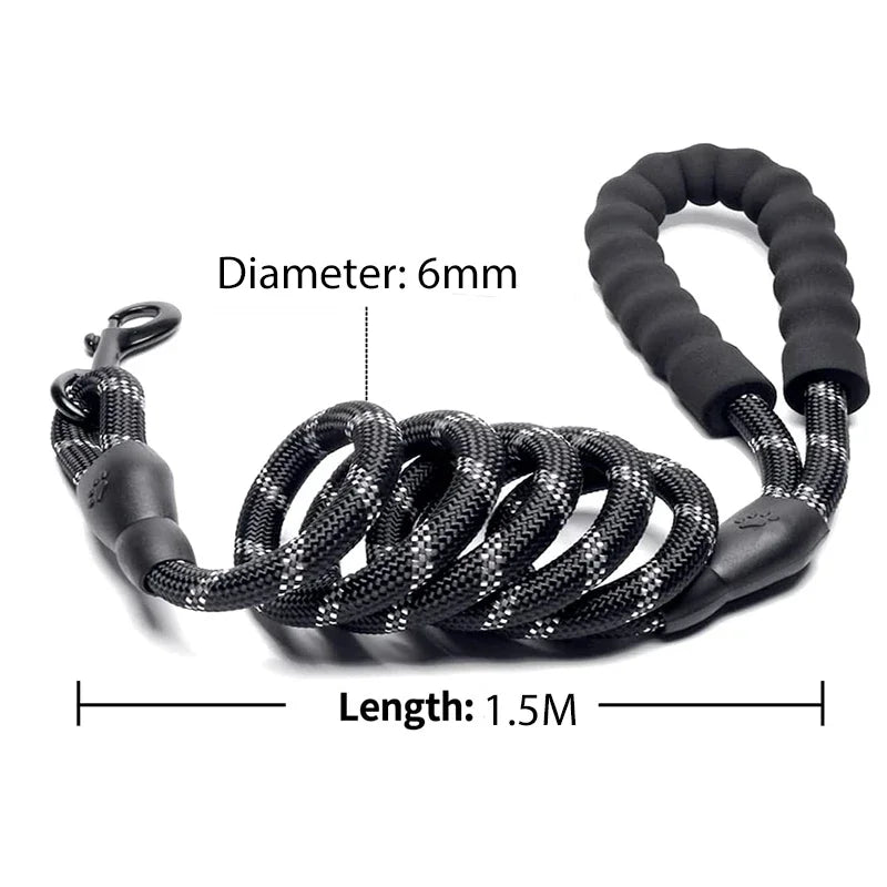 Strong Reflective Leash For Dogs