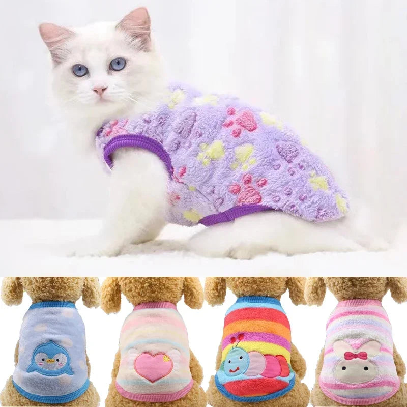 Cartoon Fleece Clothes
