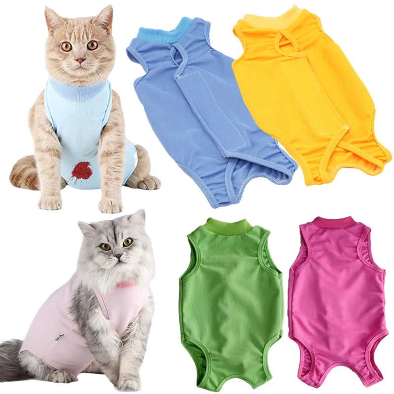 Anti-licking Sterilization Cat Clothes