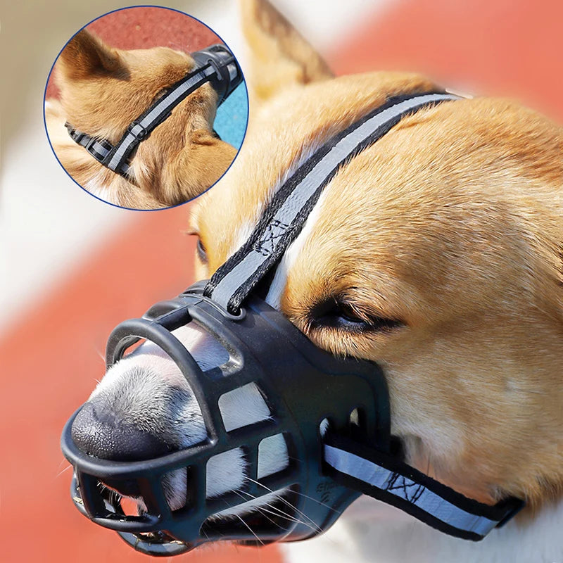 Adjustable & Breathable Dog Muzzle