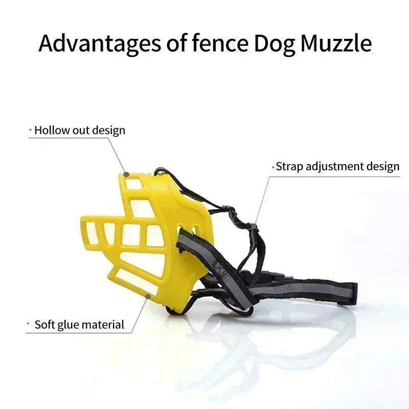 Adjustable & Breathable Dog Muzzle