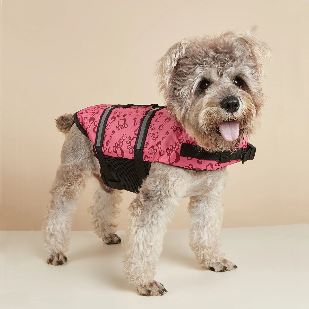 Dog Life Jacket - Reflective and Adjustable