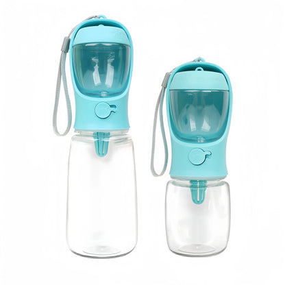 Water Bottle with Food storage For Pets