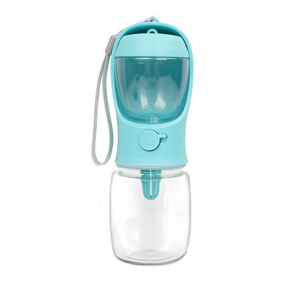 Water Bottle with Food storage For Pets