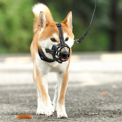 Adjustable & Breathable Dog Muzzle