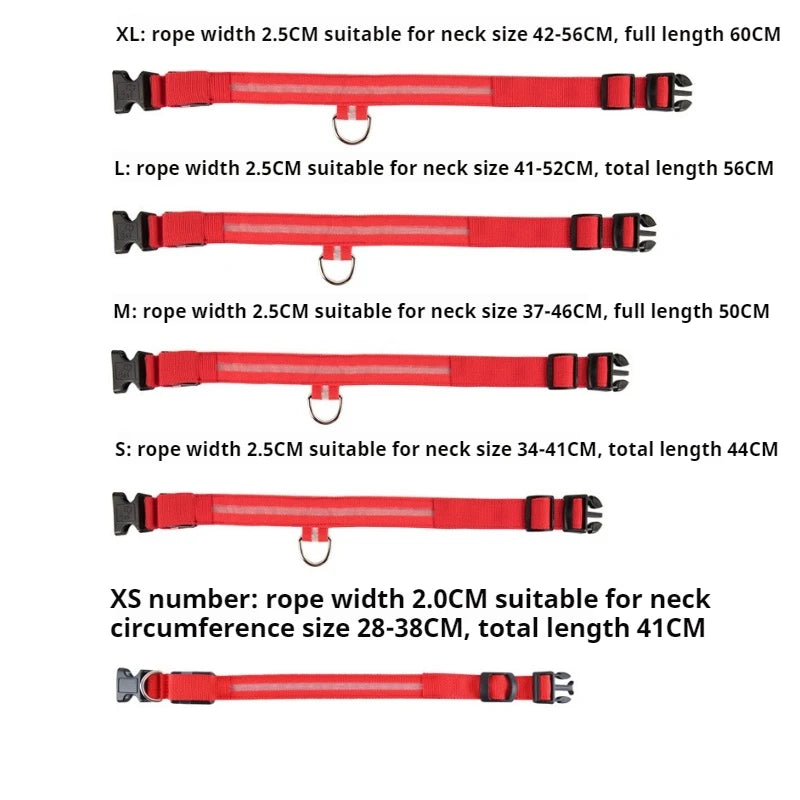 Nylon LED Collar