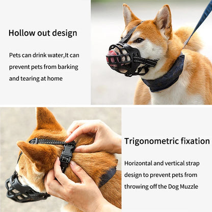 Adjustable & Breathable Dog Muzzle