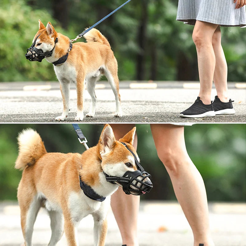 Adjustable & Breathable Dog Muzzle