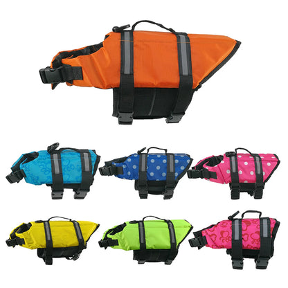 Dog Life Jacket - Reflective and Adjustable